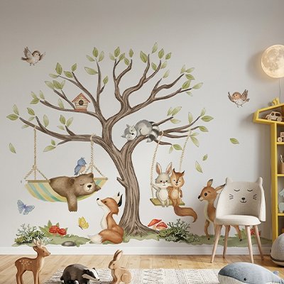 grand stickers chambre bebe