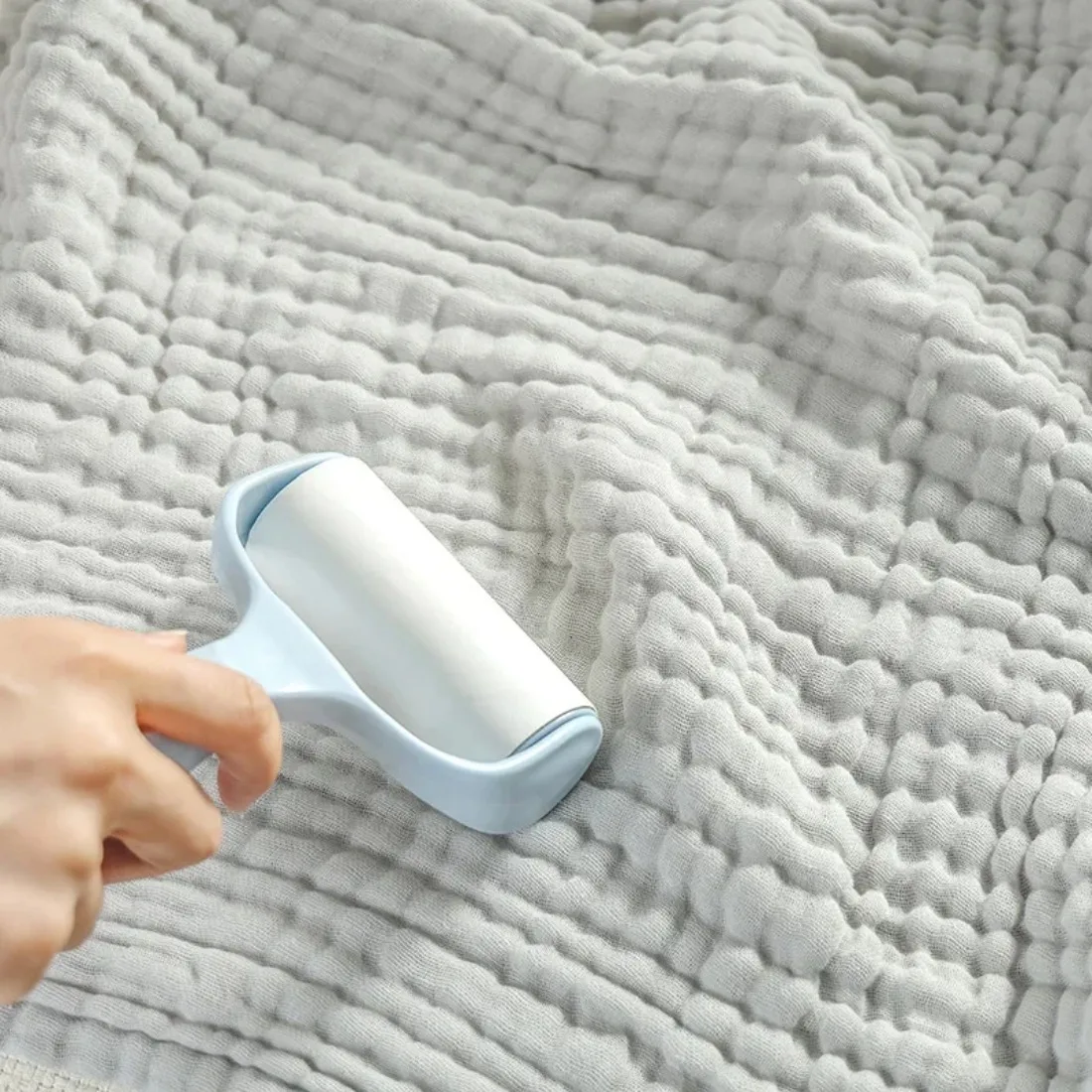 Couverture bébé naissance grise