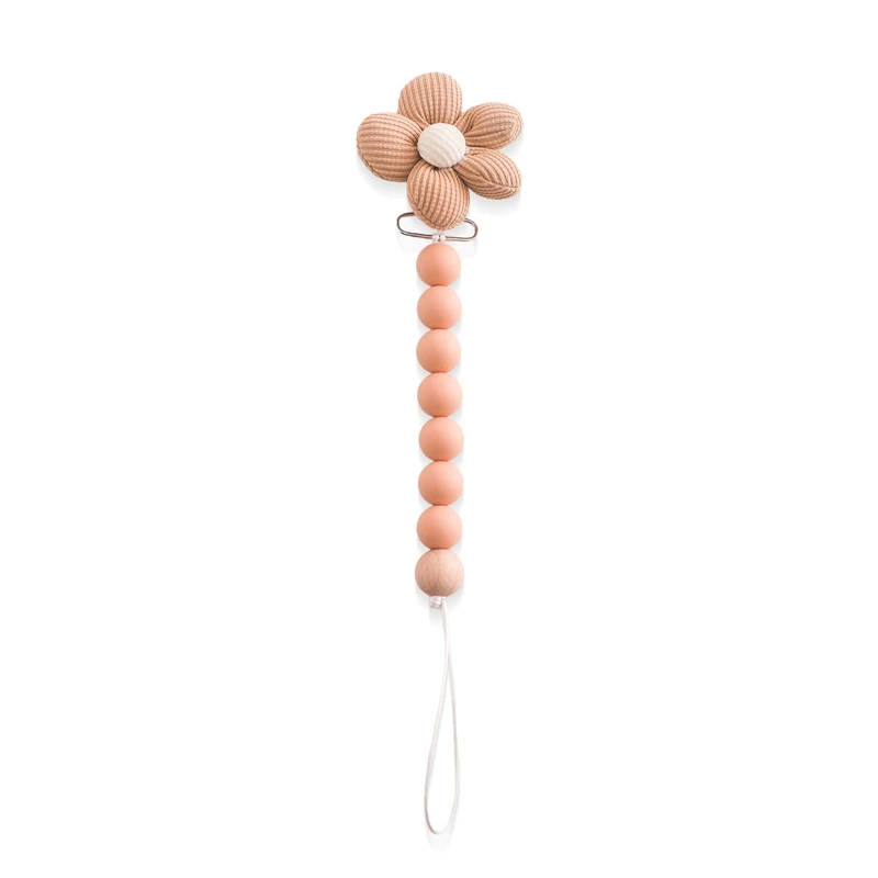 Attache tétine | Forme de fleur