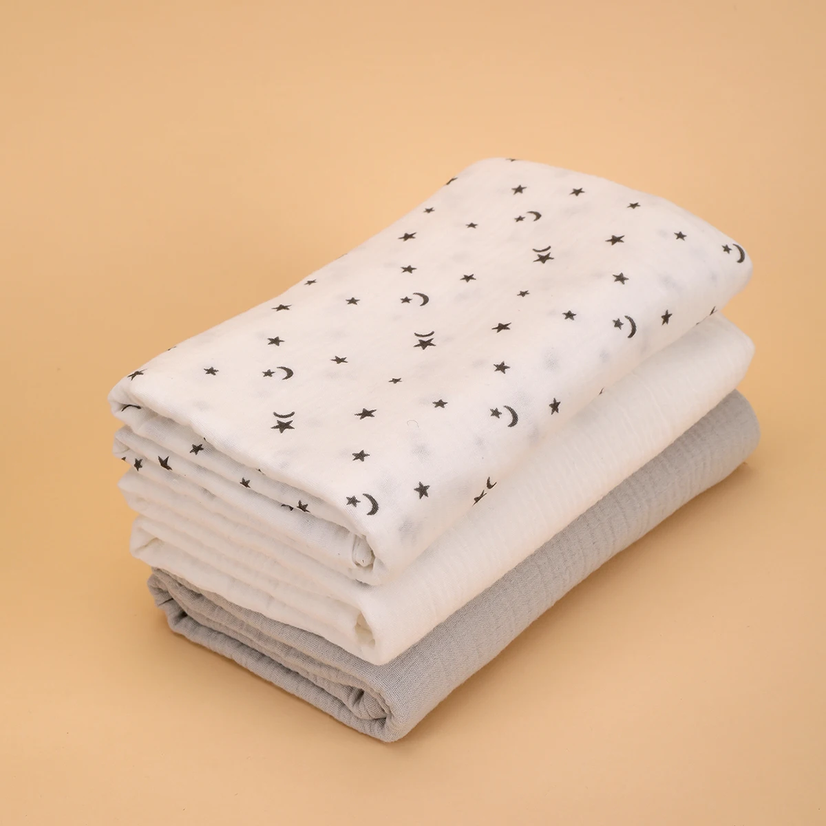Couverture étoile pour bébé | lot de 3
