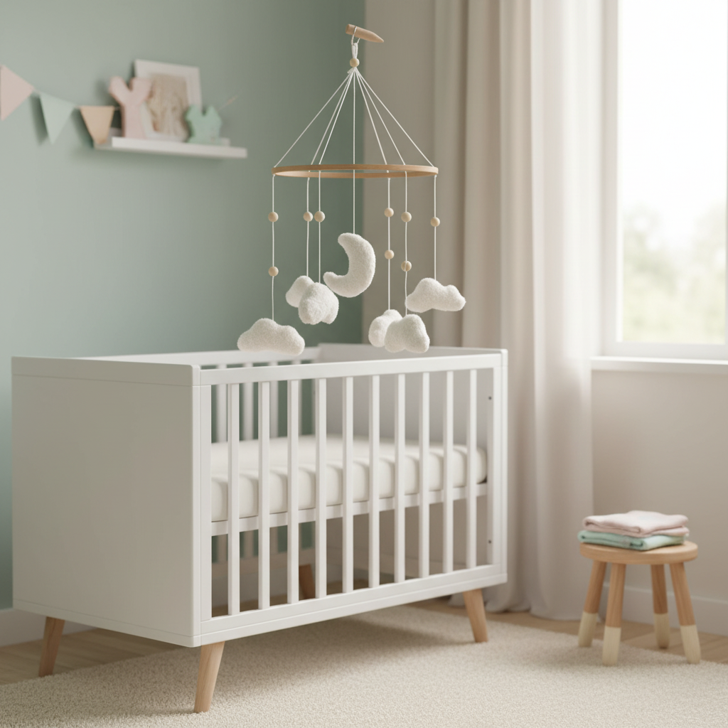 Mobile bébé - lifestyle carré