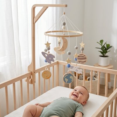 Mobile bebe support de fixation ajustable