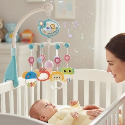 mobile musical bebe utilise pour apaiser bebe