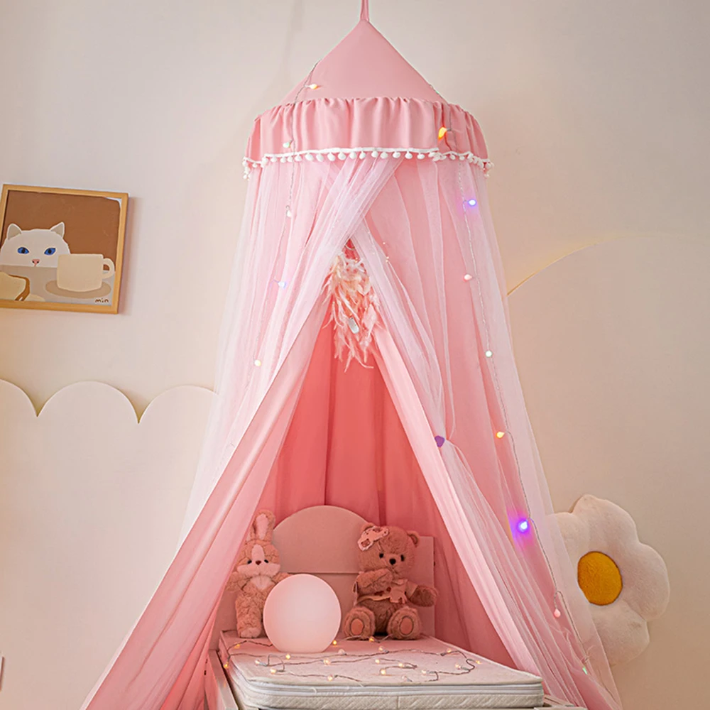 moustiquaire-lit-bebe-respirante-rose