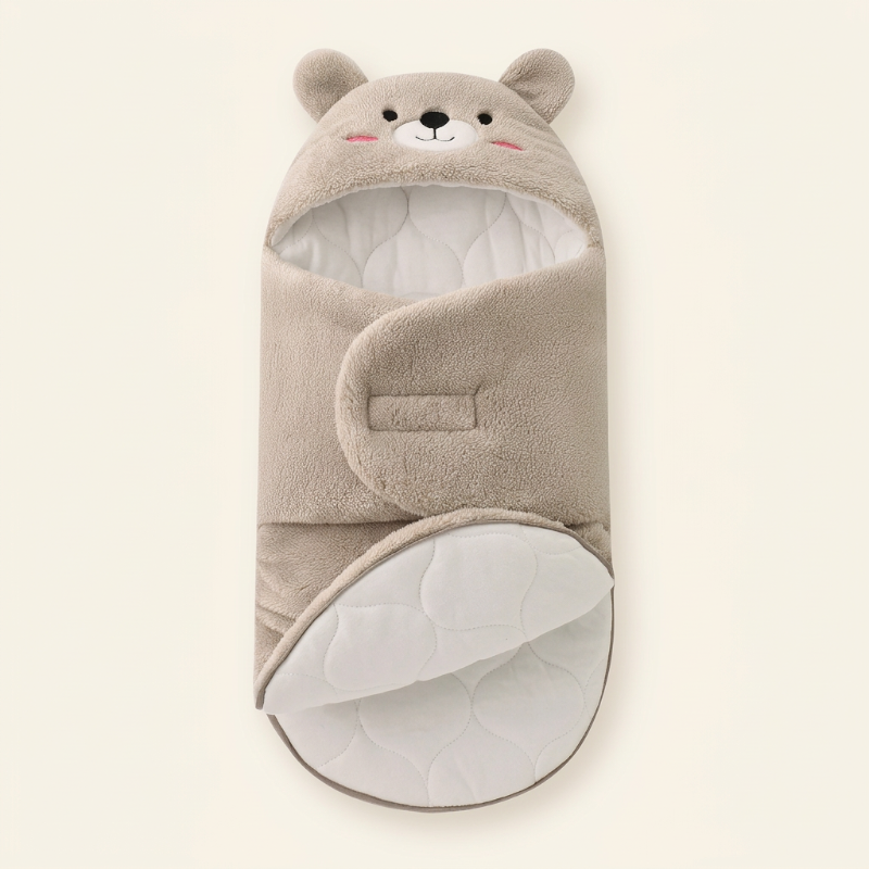 nid d'ange polaire ourson beige 