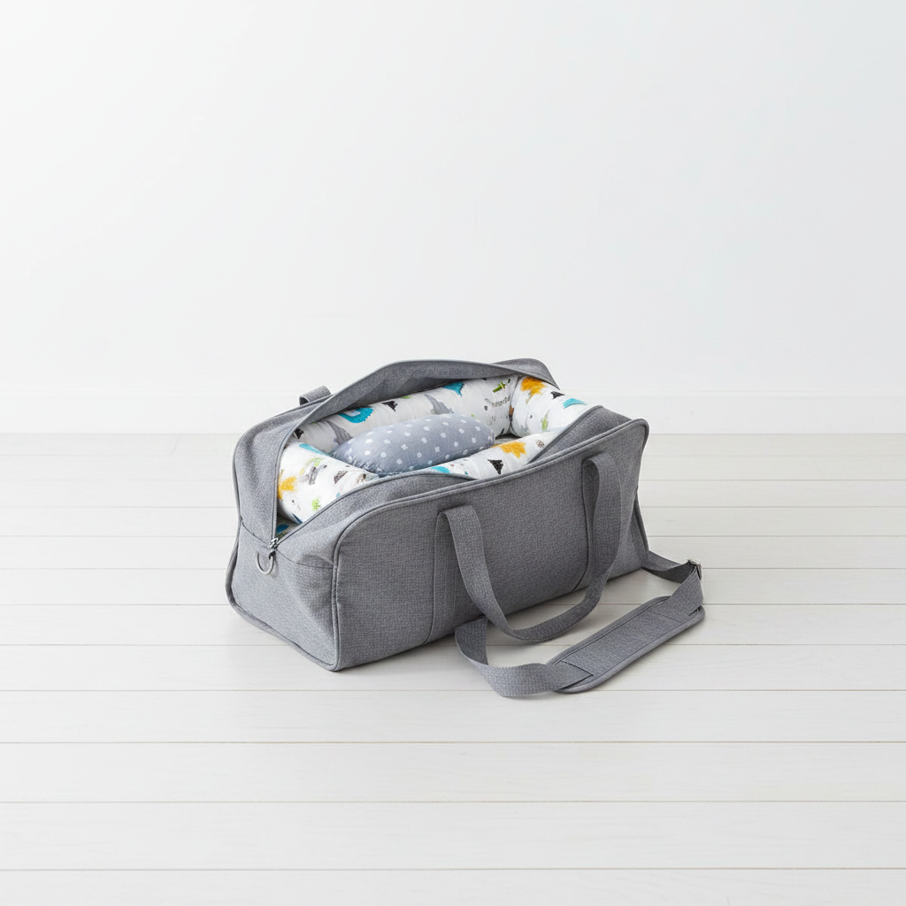 Réducteur dinosaure portable dans son sac