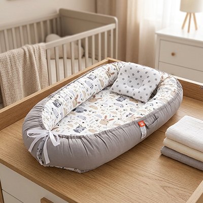 Reducteur de lit pour bebe cocon ajustable