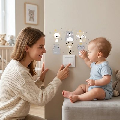Stickers muraux application polyvalente 
