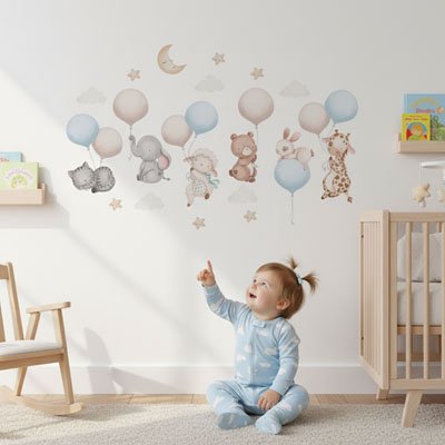 Stickers muraux application sans bulles