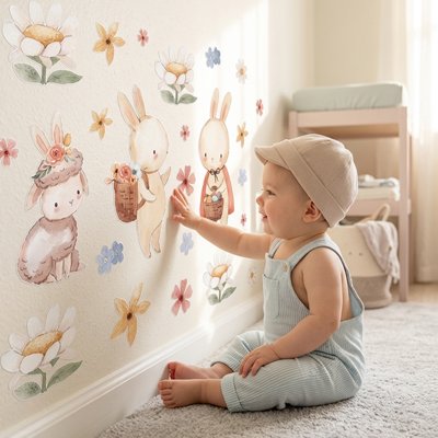Stickers muraux chambre 45 x 7 x 7 cm ambiance douce et apaisante