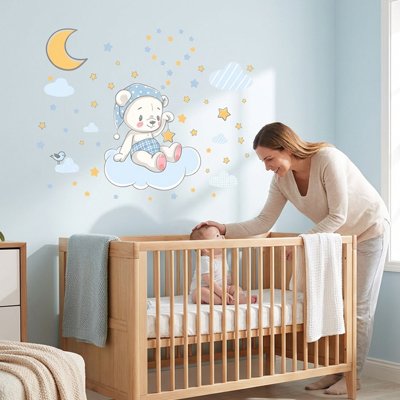 Stickers muraux chambre application facile