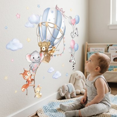 Stickers muraux chambre application repositionnable