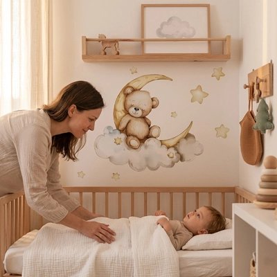 Stickers muraux chambre application sans bulles