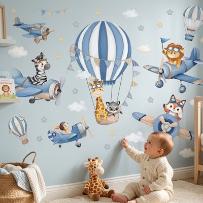 Stickers muraux chambre application sans bulles