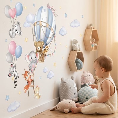 Stickers muraux chambre autocollant 3D