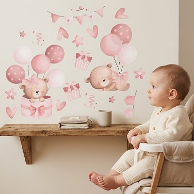 Stickers muraux chambre faciles à poser et retirer 
