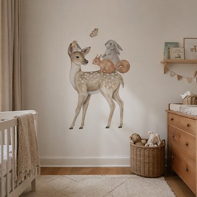 Stickers muraux chambre pour bébé et enfant 