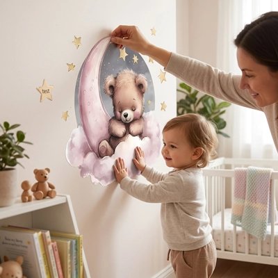Stickers muraux chambre repositionnable: