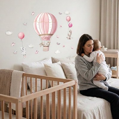Stickers muraux chambre résistant à la moisissure