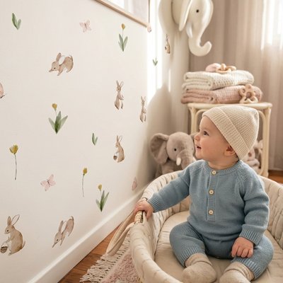 Stickers muraux enfant installation facile