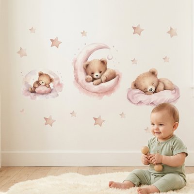 Stickers muraux enfant réutilisable