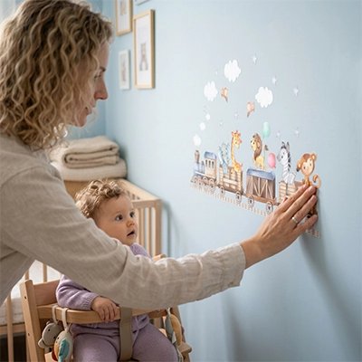 Stickers muraux modulable en  PVC