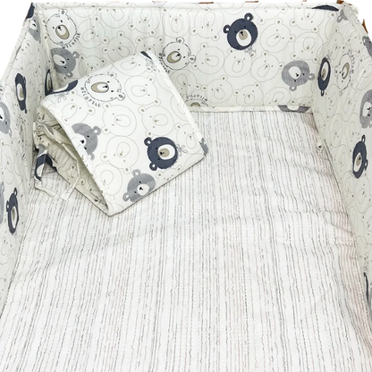 Tour de lit bébé | Set 4 pièces