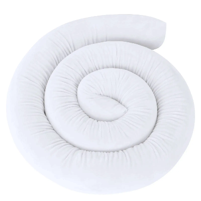 tour de lit bébé 2m pare-chocs doux et sécurisé blanc