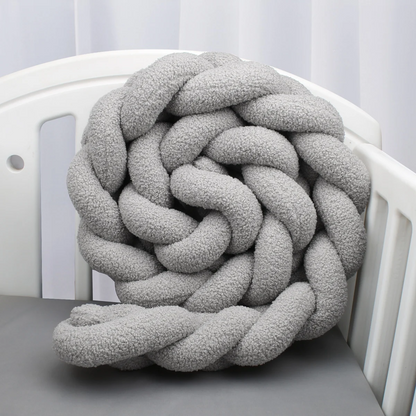 Tresse tour de lit | Cocon Douceur Gris