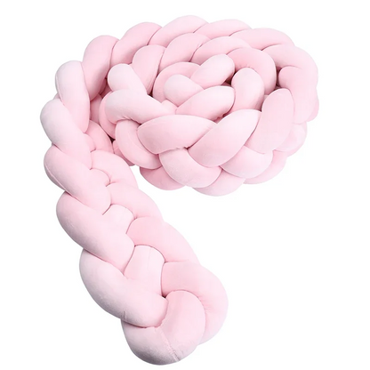tresse de lit rose 3m rose poudré