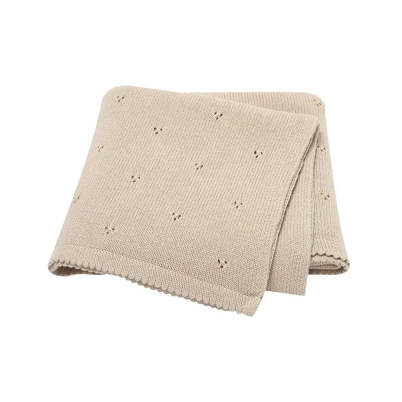 Couverture bebe Tricot | Tricot Douceur Étoile de bébé