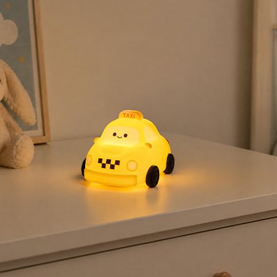 Veilleuse bebe lampe de nuit LED forme taxi