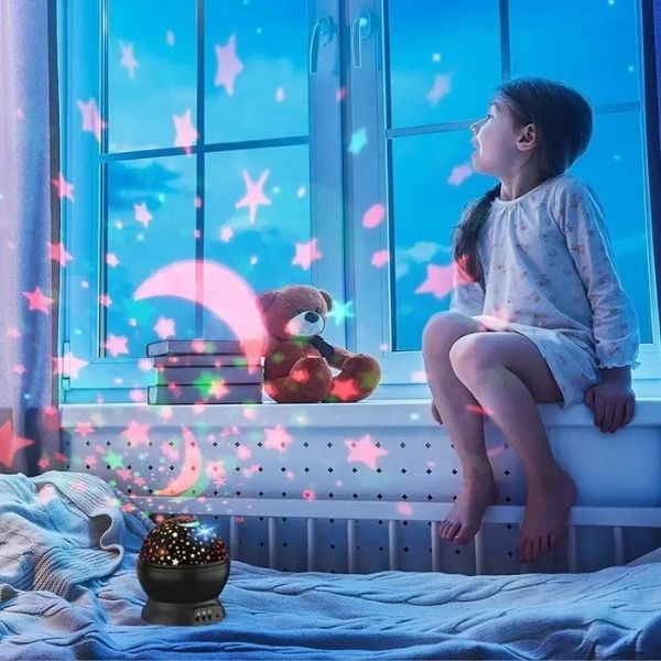 Veilleuse étoile bébé | Projection Apaisante