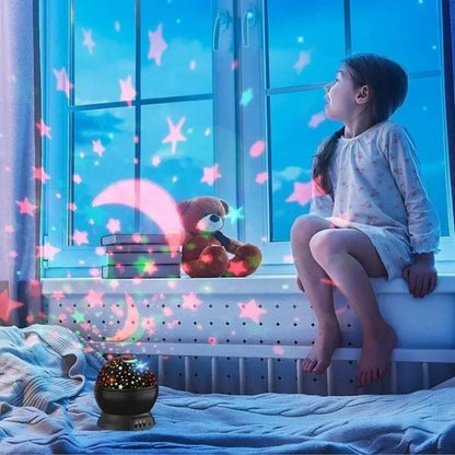 Veilleuse étoile bébé | Projection Apaisante