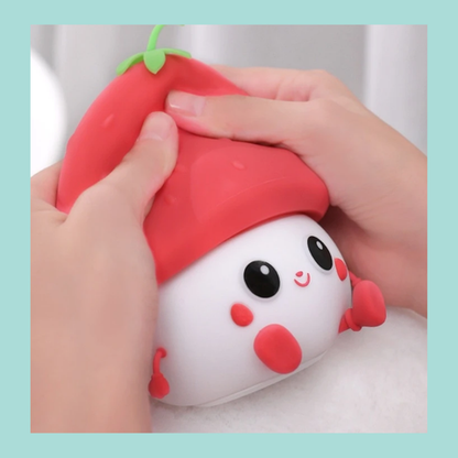 Veilleuse bébé | Silicone tactile anti-peur